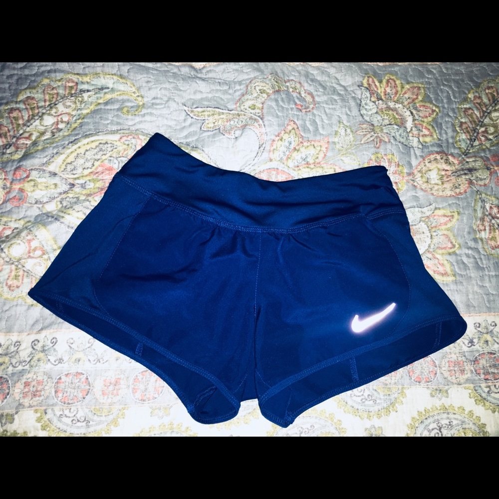 NIKE Blue Dri-fit Running shorts